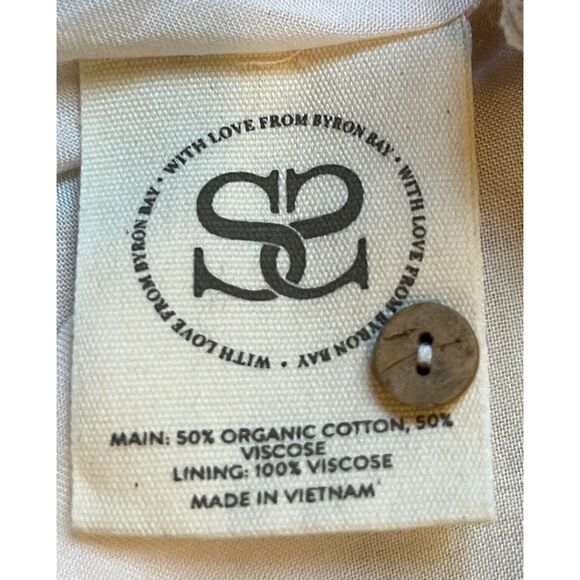 NWT SPELL & The Gypsy Floral Long Sleeve Lei Lei Mini Play Dress  Women's Sz XXS - Picture 9 of 14